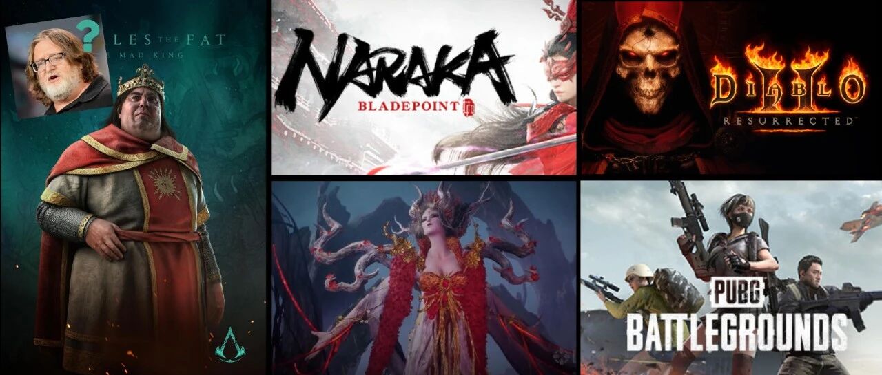 免费速领！《刺客信条》新角色竟是G胖？Steam低至14元！《永劫无间》今日解锁！