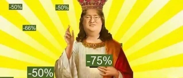 G胖血亏！steam众多大作史低打骨折！节日海量游戏全免费！