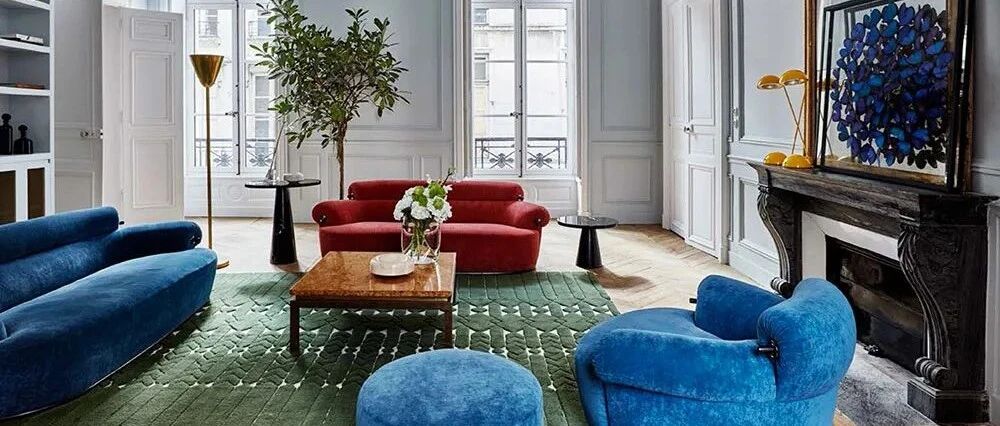 惊艳的色彩空间，超美的软装场景营造