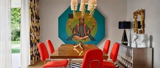 色彩填空 | 华丽时尚的艺术空间