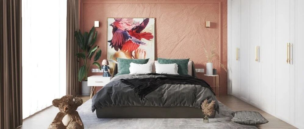 软装改造 | 土俗丑到高级感少女风卧室，我只用了这几步