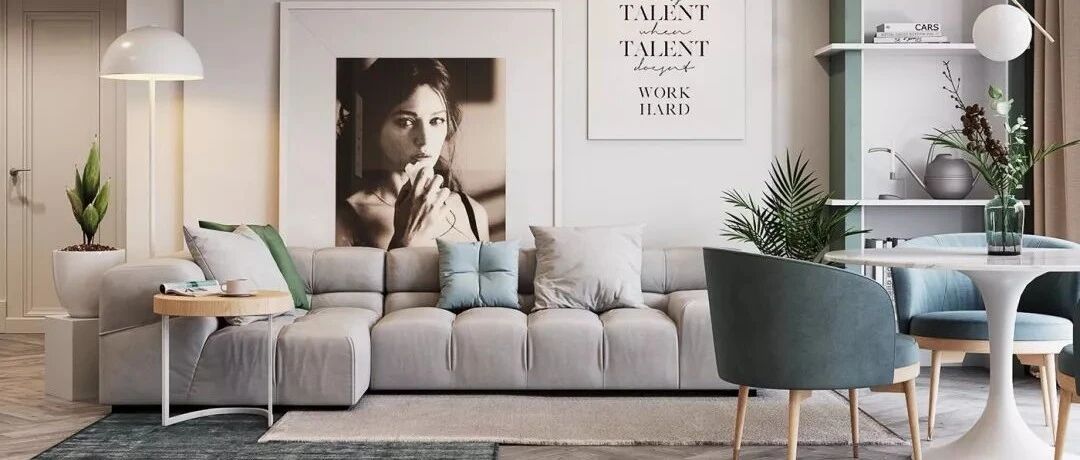 高级灰的撞色之美！