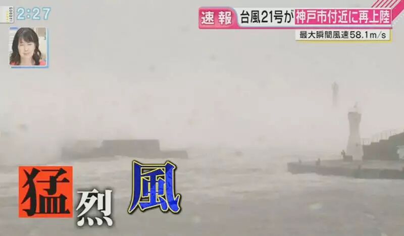 台风还会挑人吹 日本记者为了新闻效果 瞬间变身影帝 日本窗 微信公众号文章