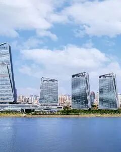 珠海仁恒洲际酒店·豪华日落城景大床房 2晚