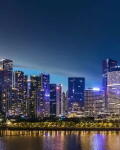 雅致酒店(珠江新城店)·城景双床房 1晚