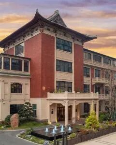 长沙五一广场湘江宾馆1968·疏星榭·园林大床房 2晚