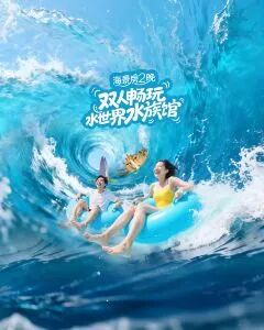 三亚亚特兰蒂斯酒店·海景大床房 2晚