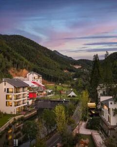 安吉竹仙湖君澜庄园·汤泉酒店·听竹·雅致双床房 2晚