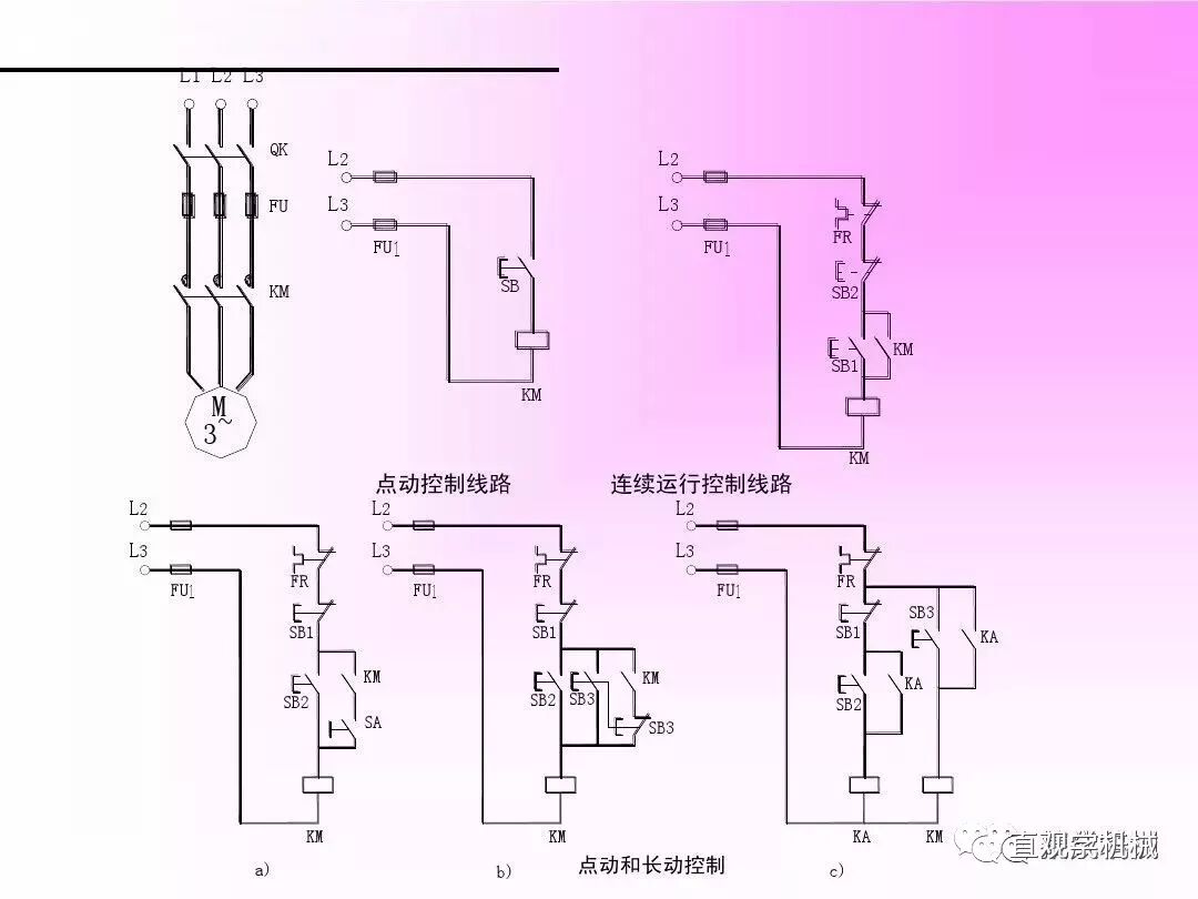 多種PLC控制電路接線圖，收藏一下的圖1