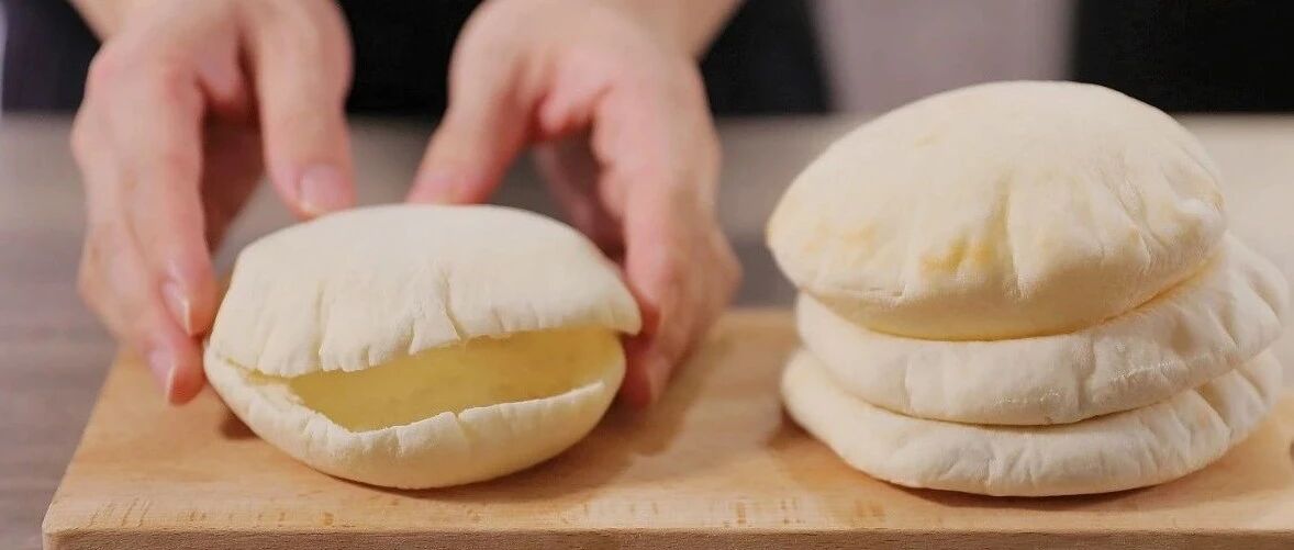 口袋面包，哇，鼓起来了！