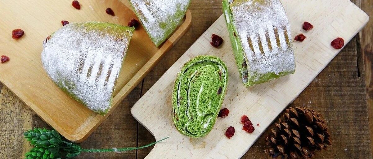 我爱抹茶软欧包！