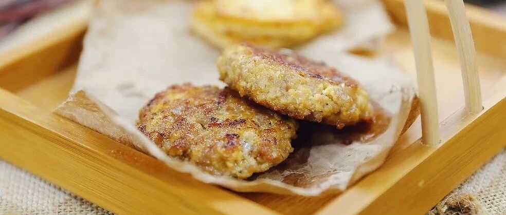 简单做了点肉饼，可是好好吃啊