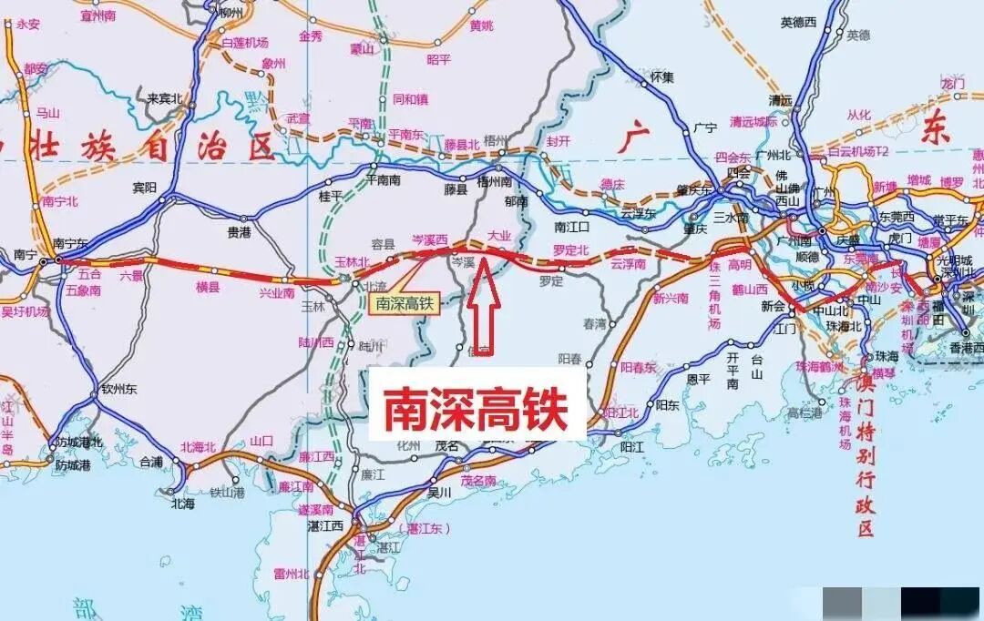 大爆发！南沙站将引入5条高铁+4条地铁+3条铁路…
