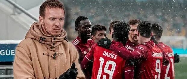 雪天取胜，两将复出，莱万获奖！