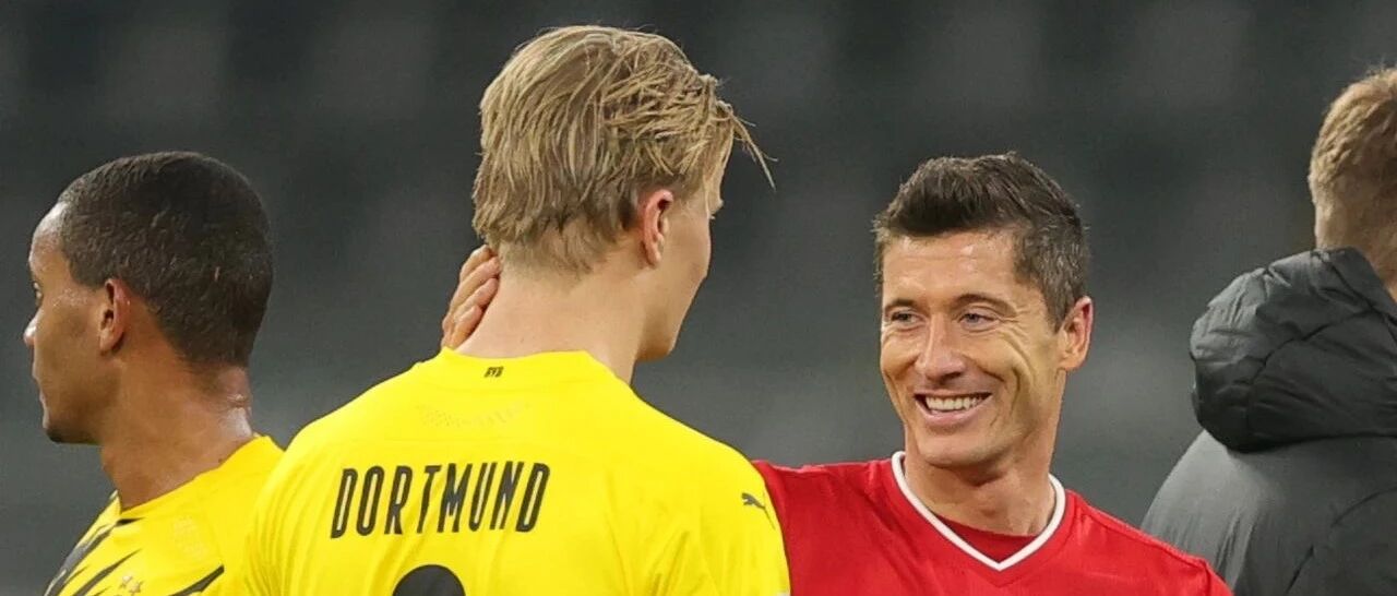 力压哈兰德穆勒，莱万再添一奖！