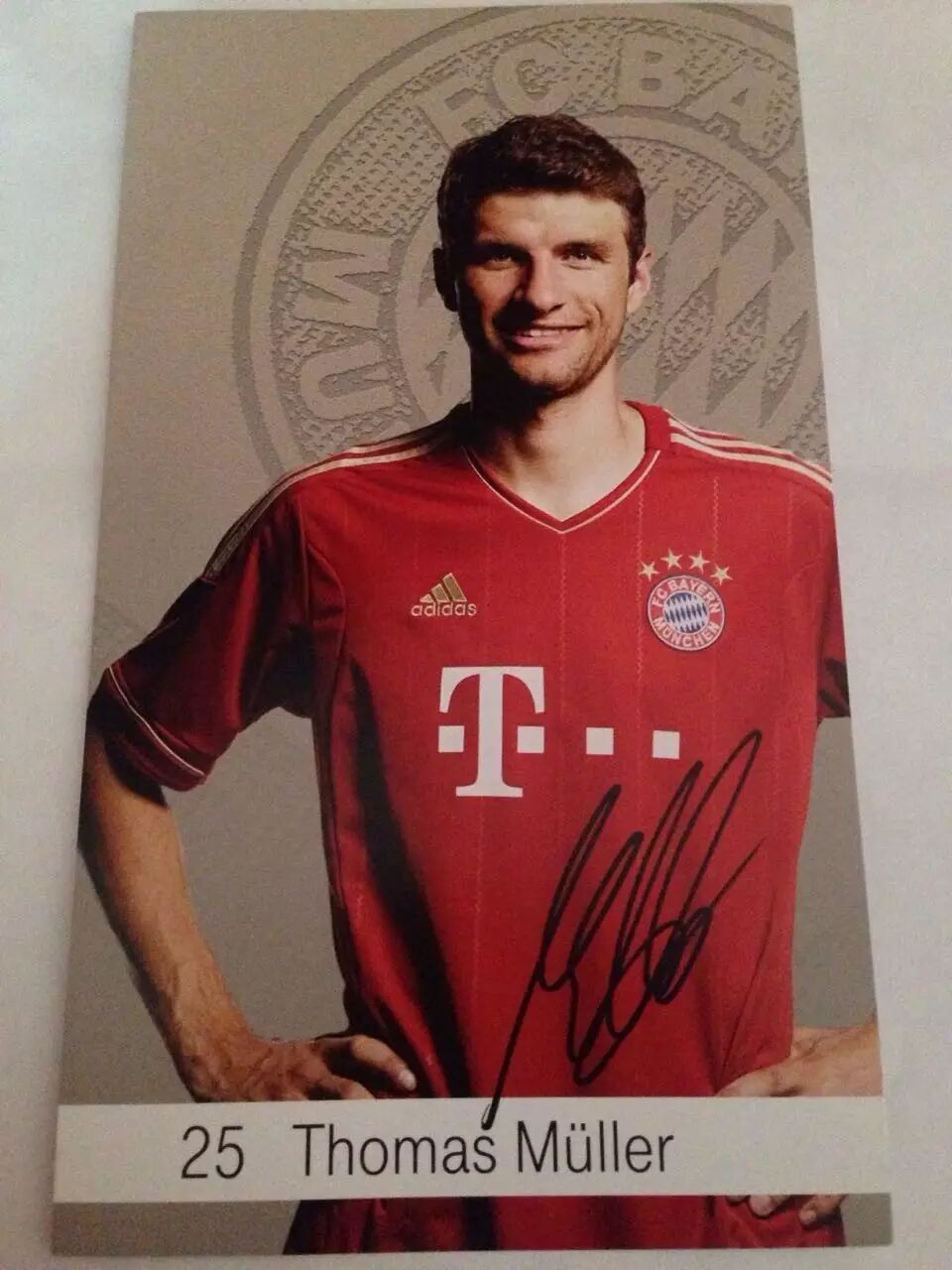 三冠王赛季穆勒签名卡