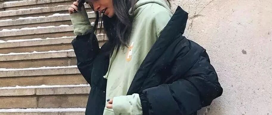 卫衣内搭的100种方法，这样穿保暖又好看，时髦炸了！