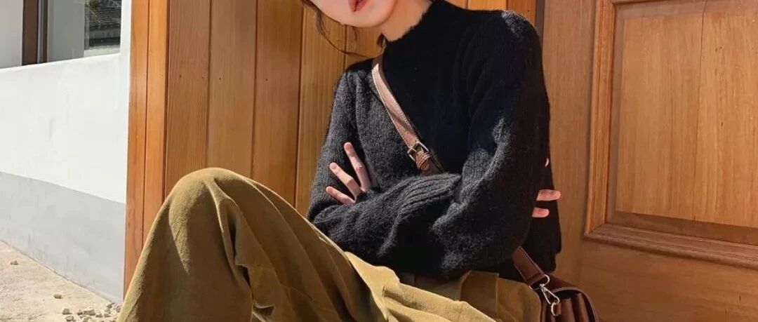 厚外套+毛衣+阔腿裤=冬季最火时髦显高搭配！谁穿谁好看！