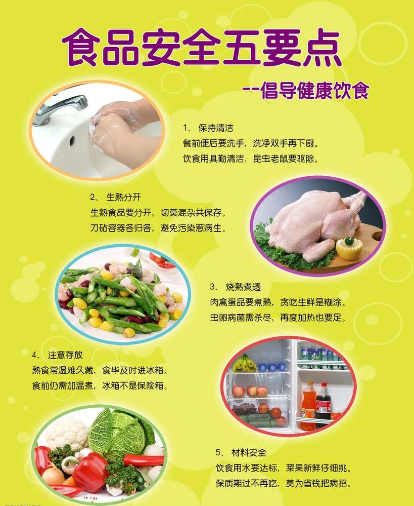 健康科普食品安全小知识