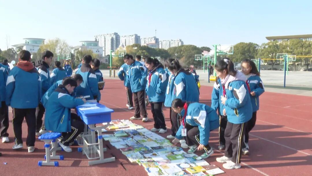 淘好书共分享！宝应县实验初中淘书乐让闲置图书“活”起来