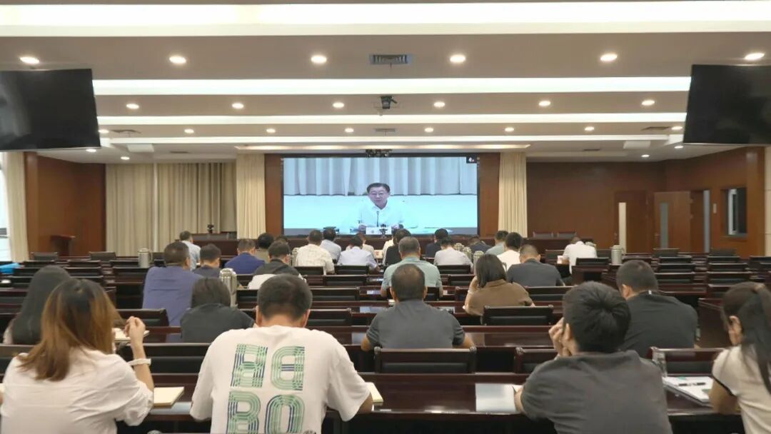 我县收听收看扬州市应急管理基层基础工作推进视频会