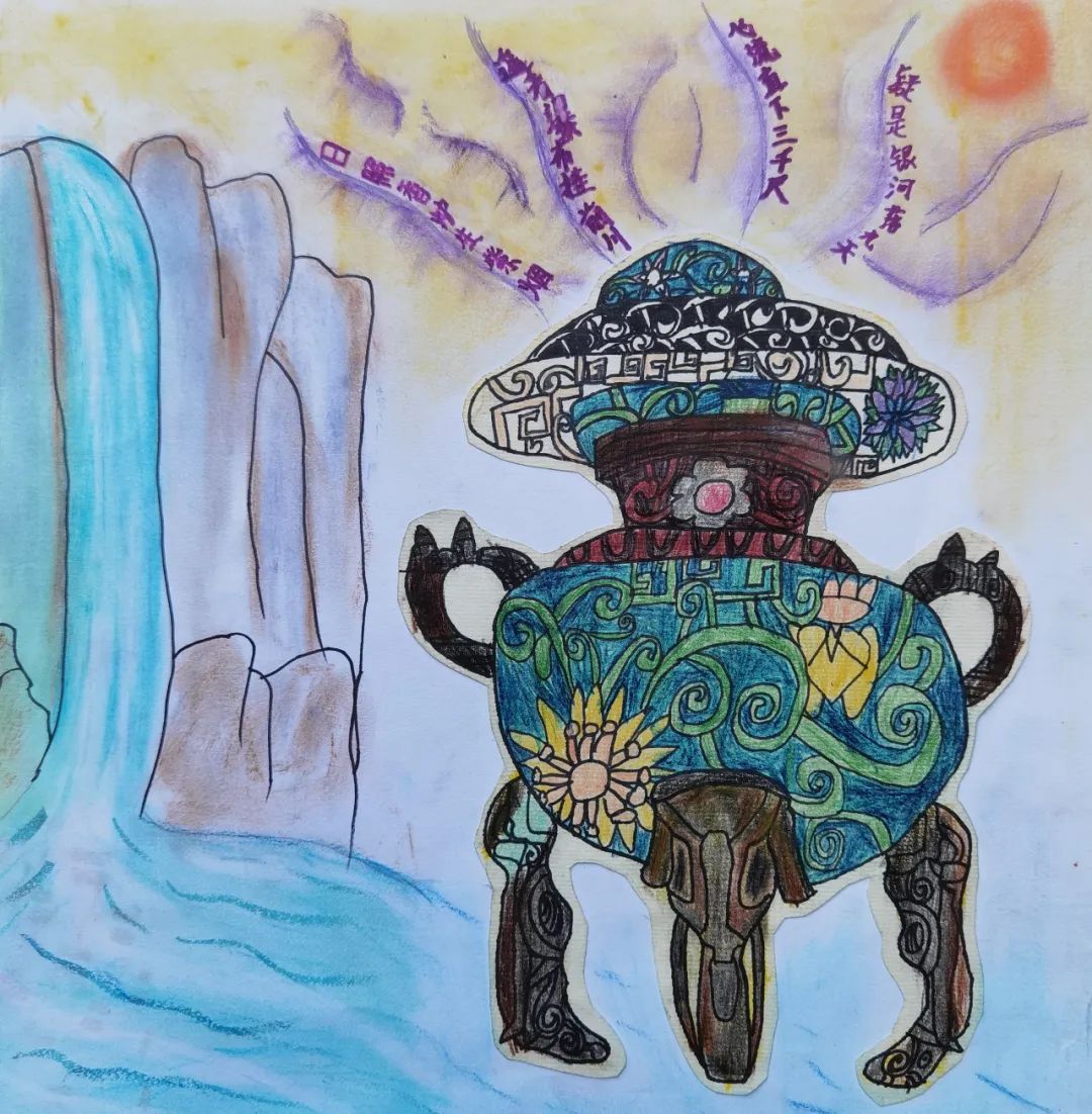 云展第五届我在博物馆画文物全市青少年儿童书画大赛获奖作品展八