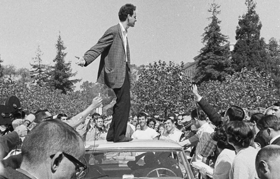 From chemistry student to witness: Rod Panos and the birth of the Free  Speech Movement | College of Chemistry