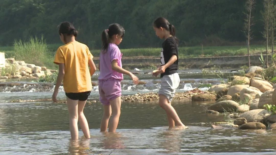 投資約295萬元螺崗鎮鄉村小溪忘憂樂園吸引近萬名遊客親水玩樂