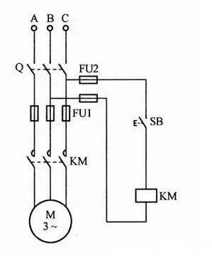电气自锁和互锁的区别？怎么实现自锁和互锁？自锁和互锁电路图的图1