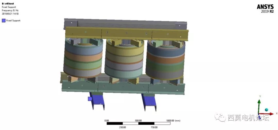 基于ANSYS Workbench的变压器振动噪声仿真分析的图16