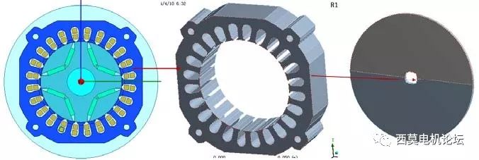 电机振动噪声建模分析:基于ANSYS Workbench平台的电机电磁噪声仿真分析的图1