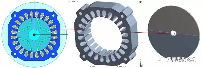 基于ANSYS Workbench平台的电机电磁噪声仿真分析的图2