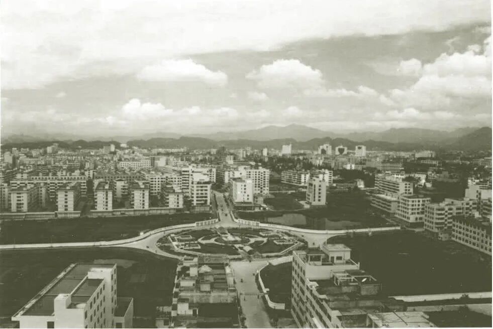 20世纪90年代丽水城区图