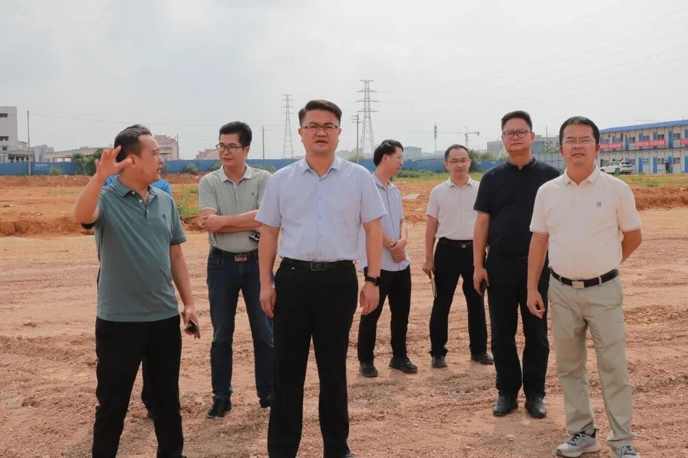 梁金昌开展有关项目建设情况调研 - 江州要闻 - 广西