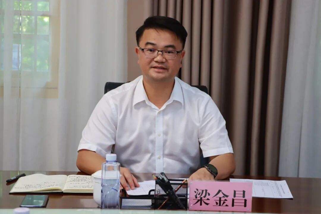 会上,梁金昌传达了崇左市耕地保护,旱改水整治工作调度会的有关精神