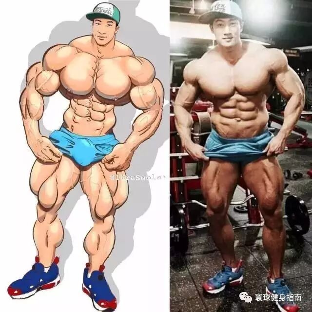 最牛x的肌肉漫畫 個個d杯大胸肌 搓衣板腹肌 爽爆眼球 愛健身 微文庫