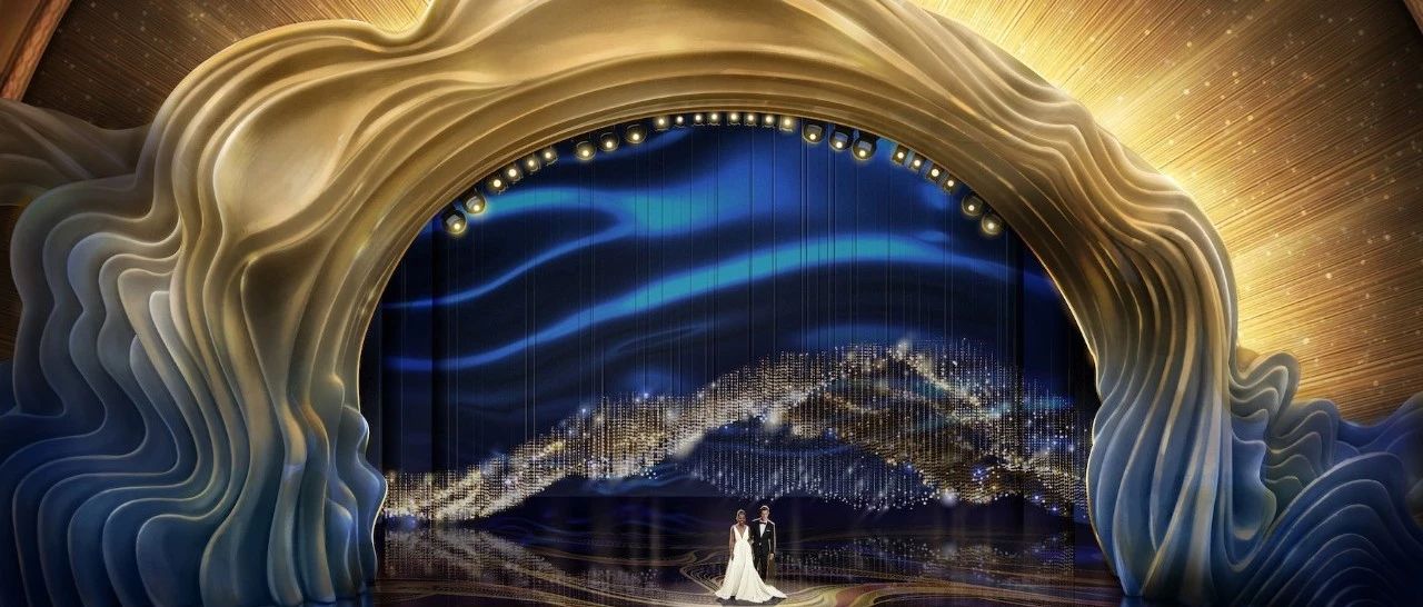 2019 奥斯卡舞台设计师 David Korins 创造了一场神圣的云景