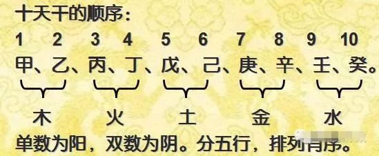 天干、地支与六十花甲子