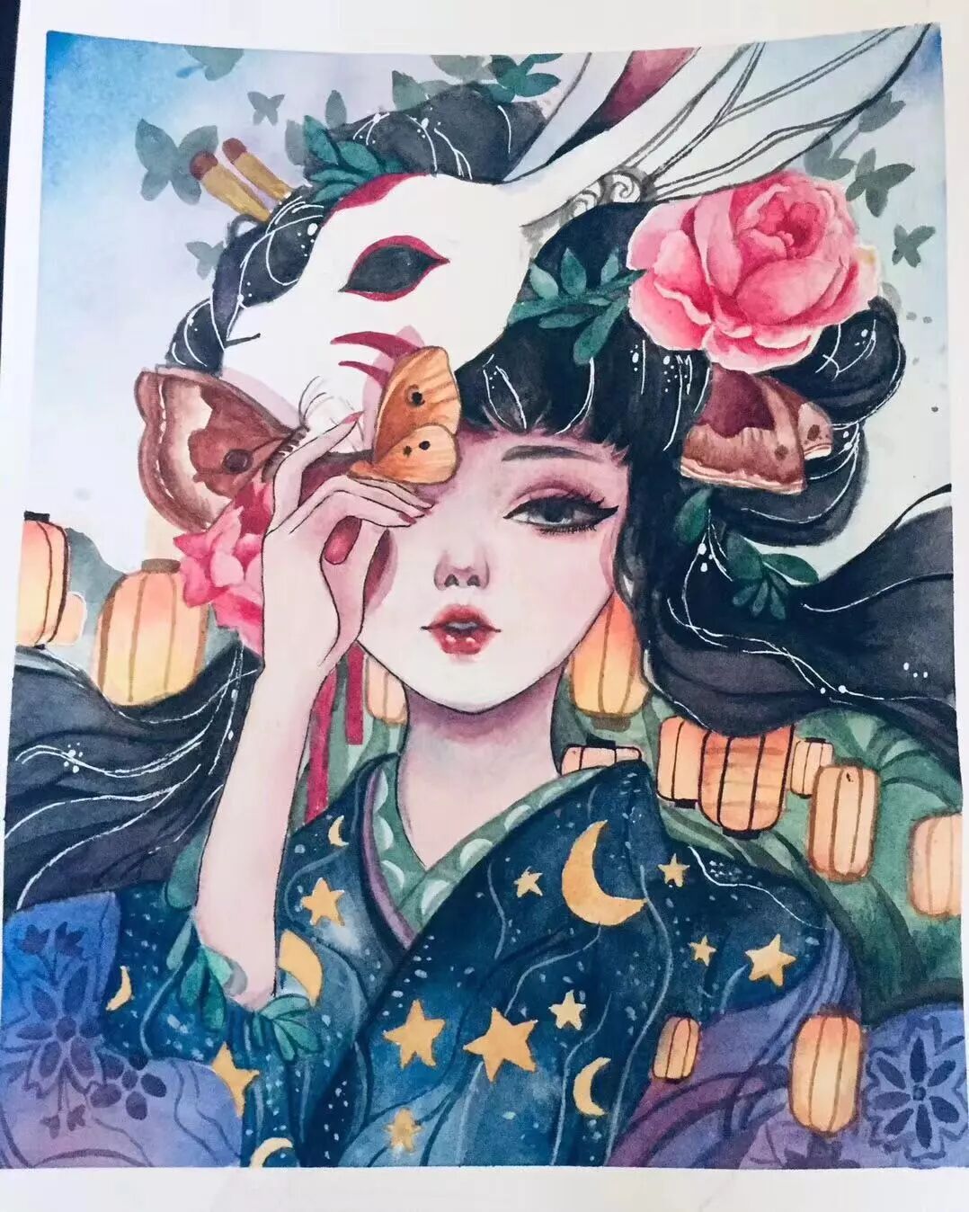 追梦人 水彩插画大伙的作品no 433期 水彩插画 微信公众号文章阅读 Wemp