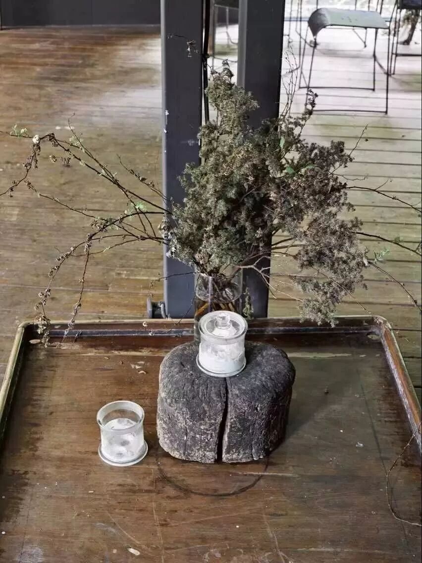 美学 | 枯枝，随便插插就这么美