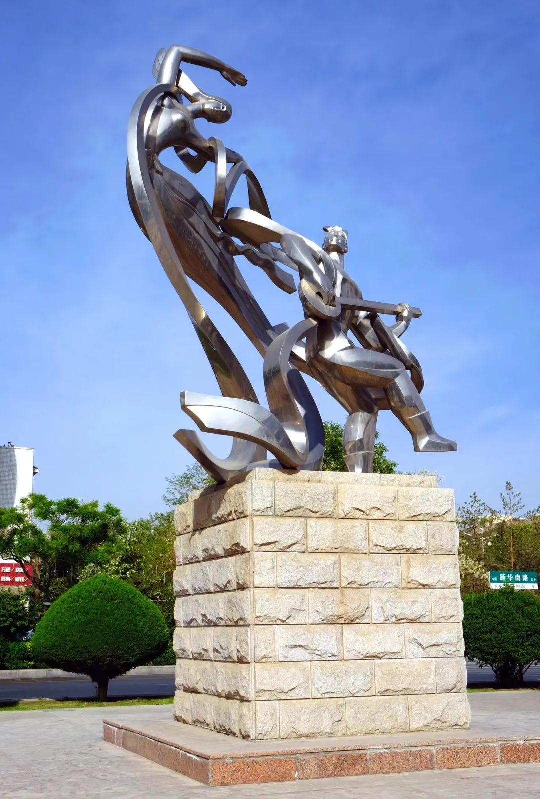 嘉峪关城市地标13城市雕塑