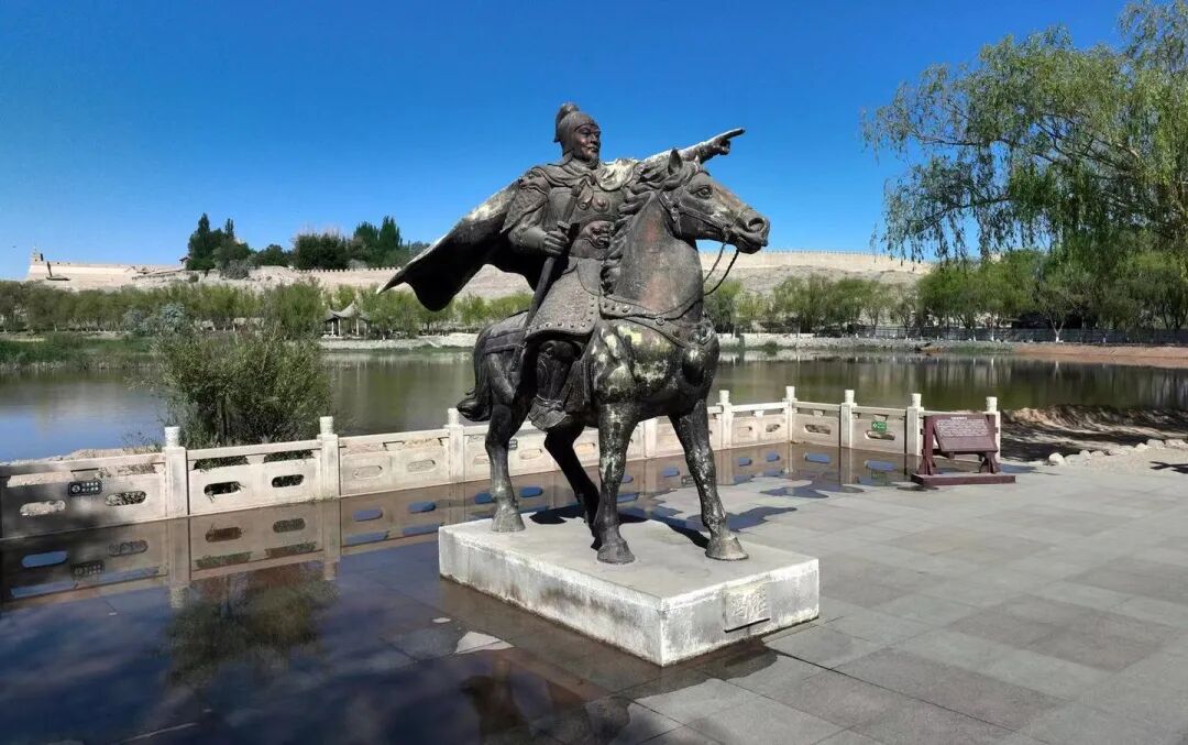 嘉峪关城市地标13城市雕塑