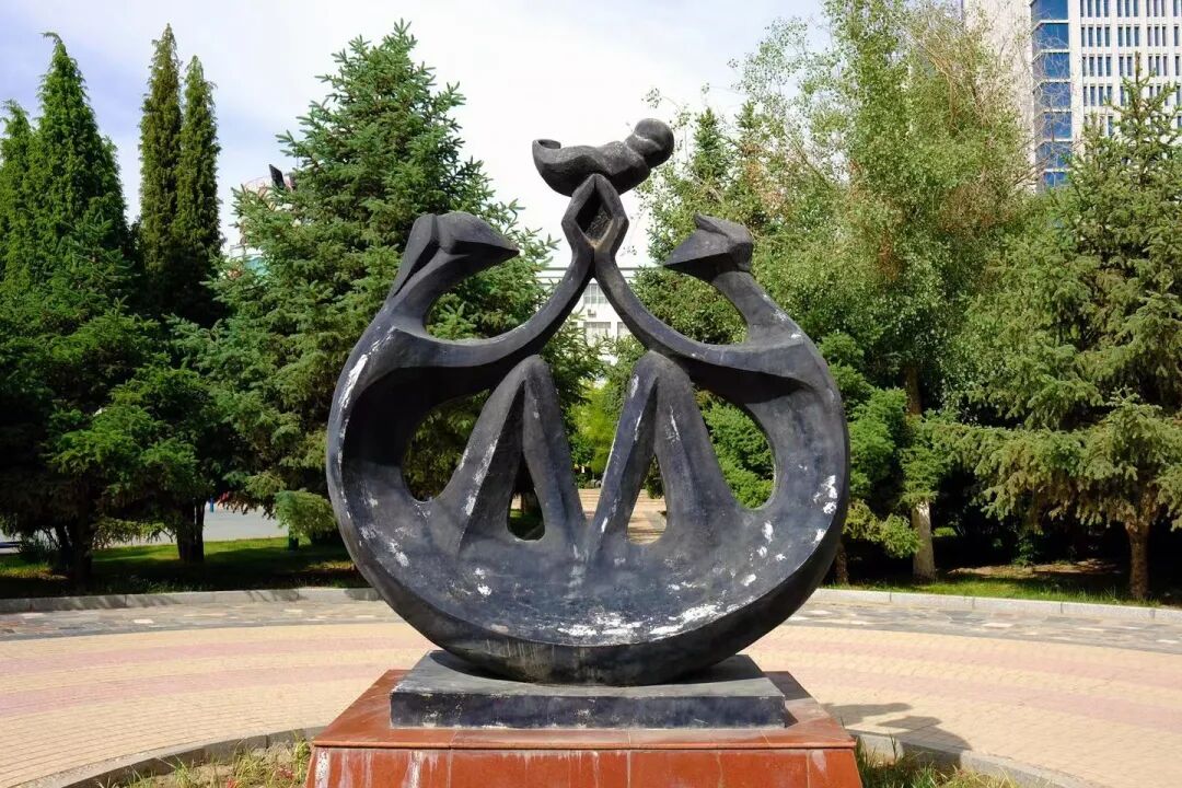 嘉峪关城市地标13城市雕塑