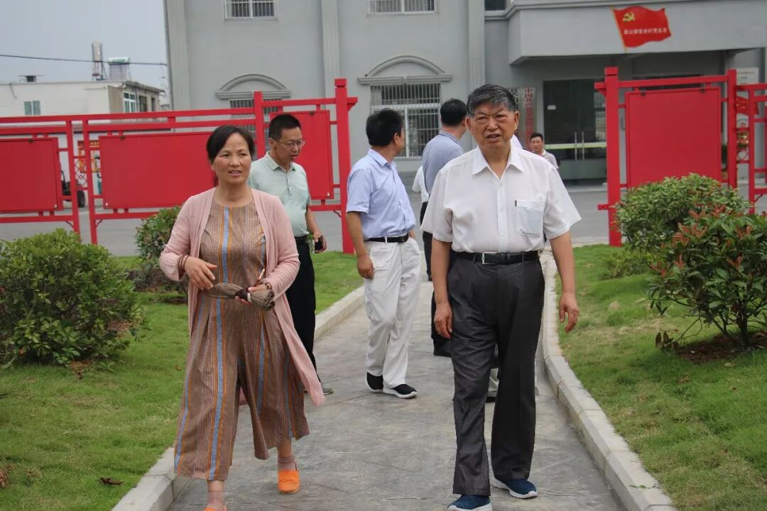 心系美丽乡村建设,情牵家乡百姓生活——甄长琢等老领导赴长丰县吴山