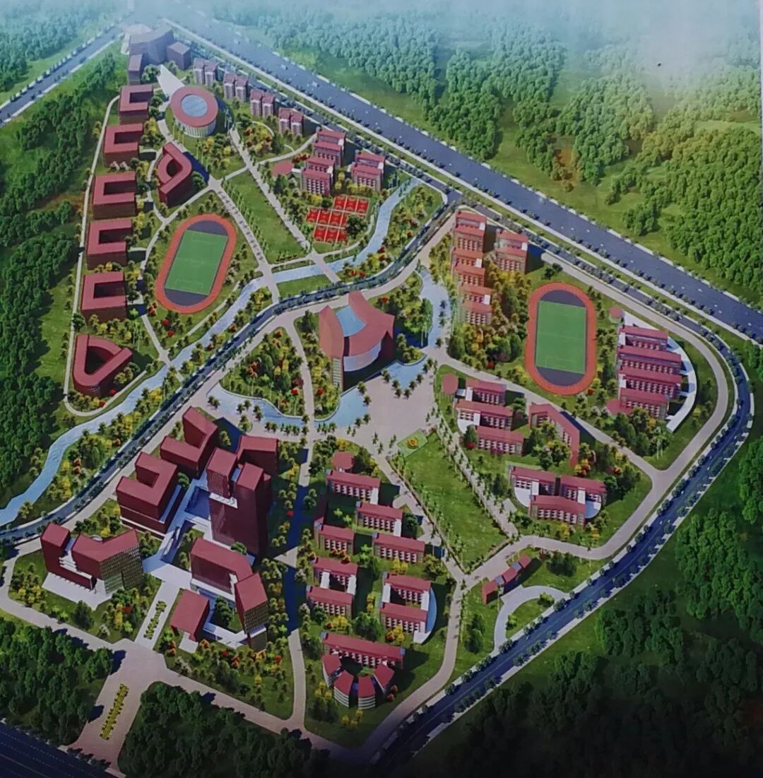 广东华商学院项目鸟瞰图肇庆还积极引导高校和企业以及合作区进行