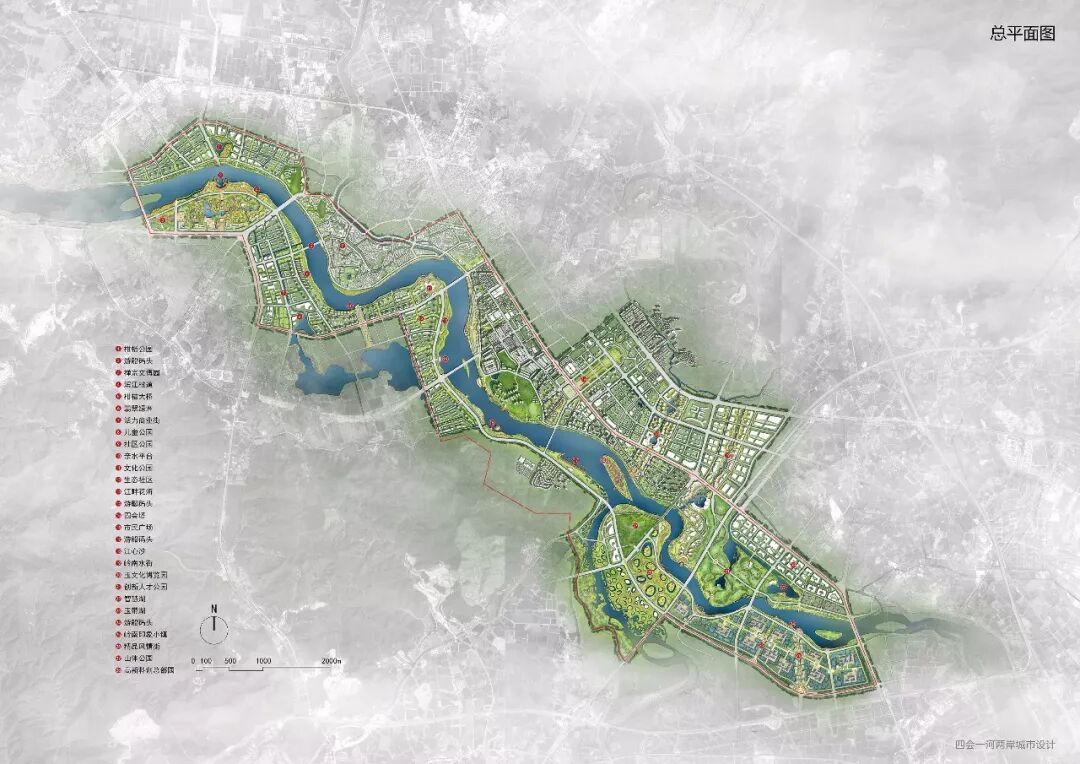四会市绥江"一河两岸"城市设计竞赛方案出炉!实在太震撼了!