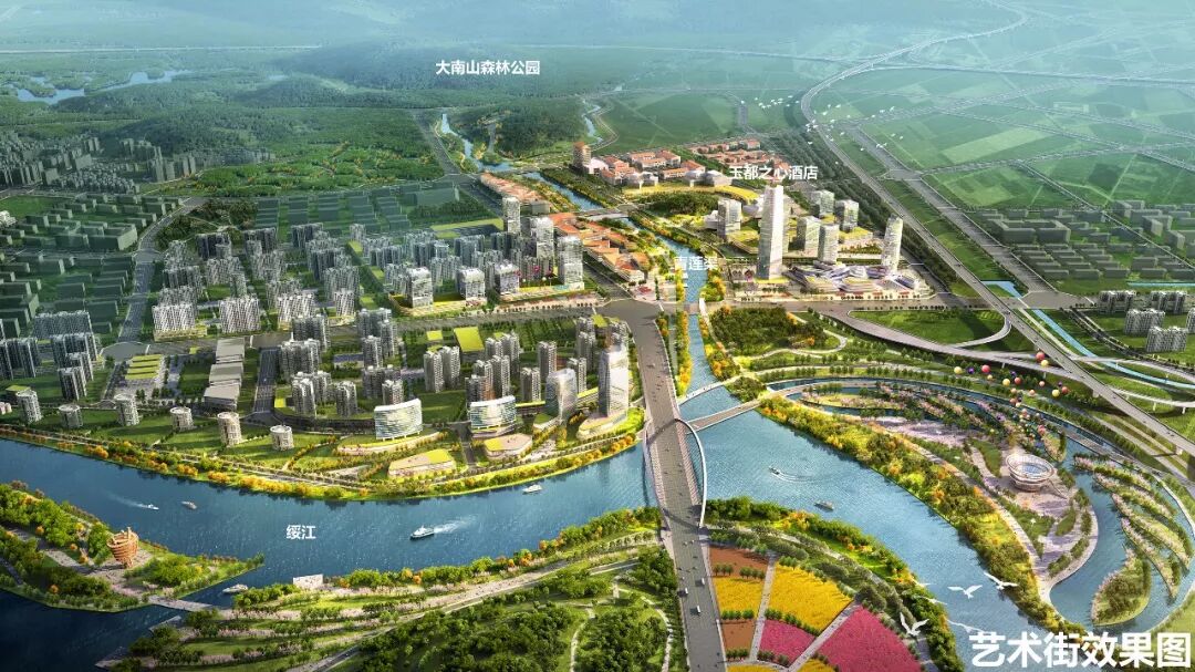 四会市绥江"一河两岸"城市设计竞赛方案出炉!实在太震撼了!