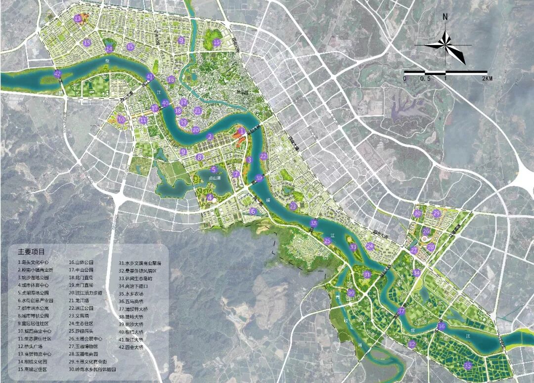 四会市绥江"一河两岸"城市设计竞赛方案出炉!实在太震撼了!