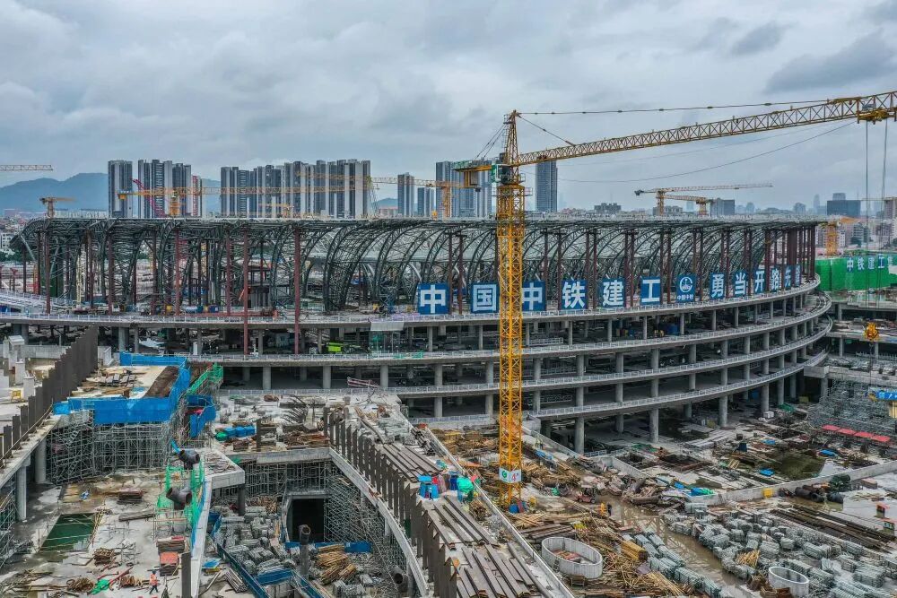 *新进展！直击广州新火车站！预计明年竣工