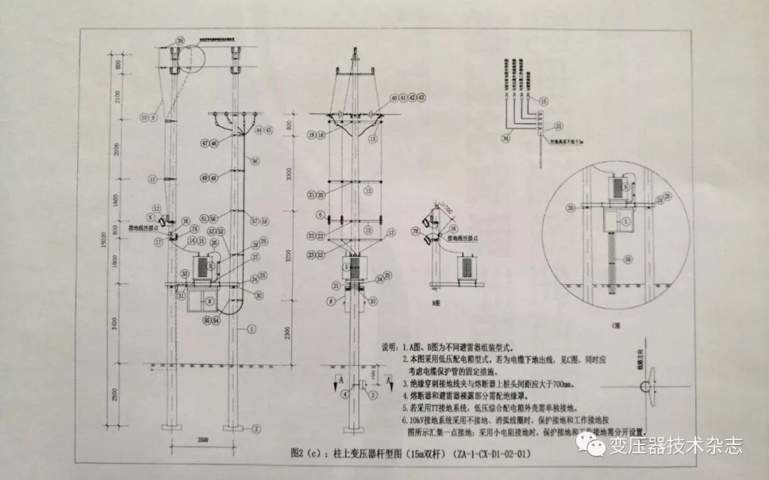 10kV柱上变压器（吊装）标准化建设关键工艺解析的图1